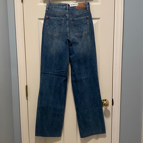 NWT Judy Blue Renee High Rise Tummy Control Straight Leg Jeans 3/26 - Picture 6 of 11